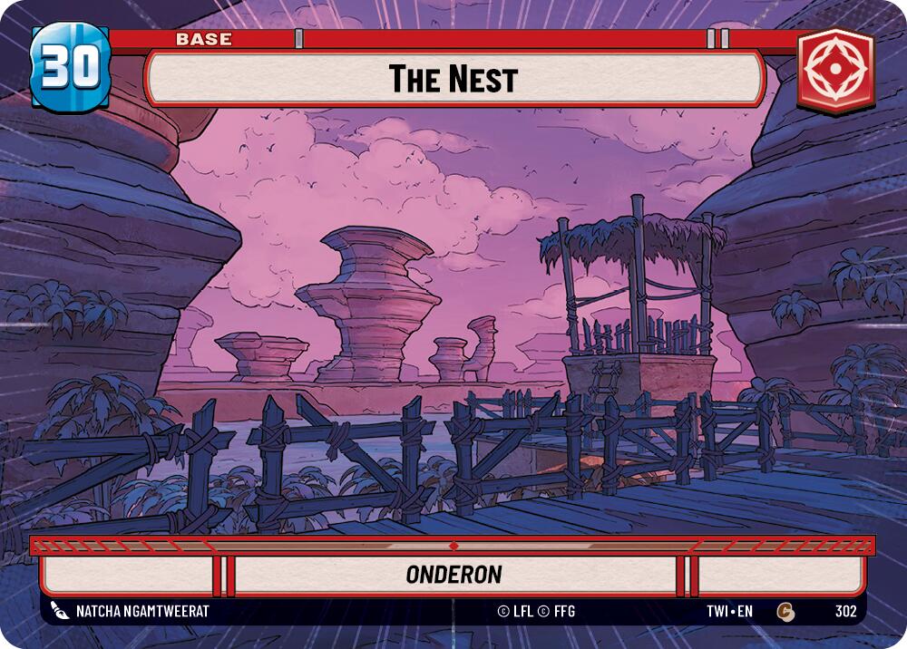 The Nest (302) (Hyperspace) (302) [Twilight of the Republic] | Cards and Coasters CA