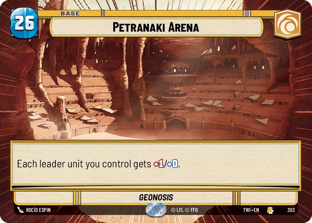 Petranaki Arena (303) (Hyperspace) (303) [Twilight of the Republic] | Cards and Coasters CA