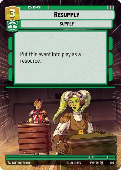 Resupply (395) (Hyperspace) (395) [Twilight of the Republic] | Cards and Coasters CA