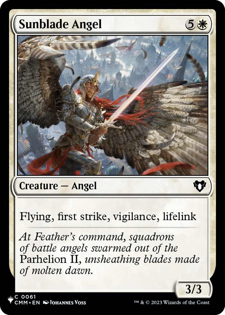 Sunblade Angel [The List Reprints] | Cards and Coasters CA