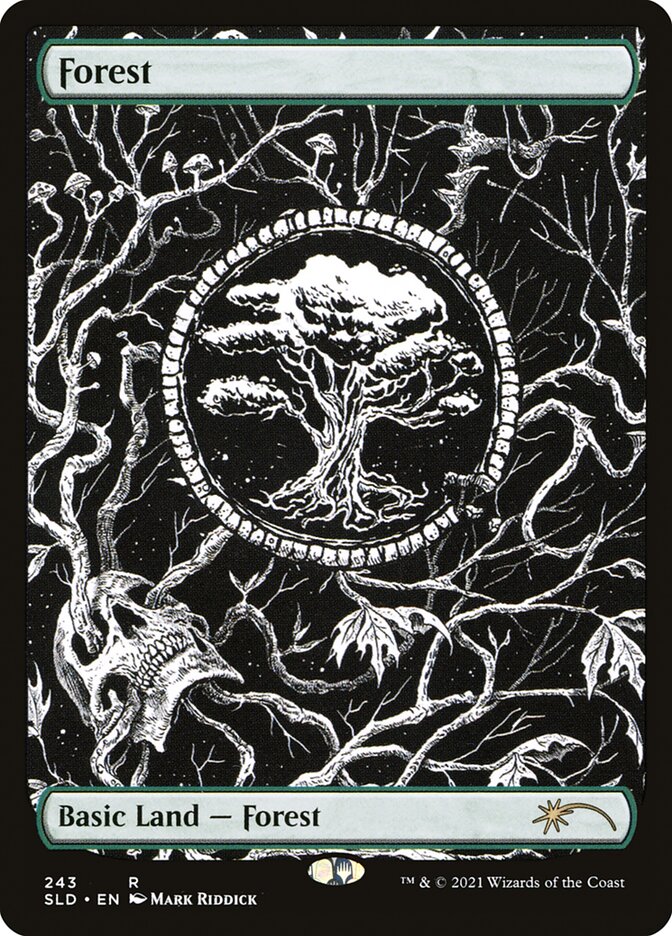 Forest (Crushing Brutality) [Secret Lair Drop Series] | Cards and Coasters CA