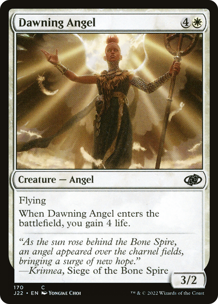 Dawning Angel [Jumpstart 2022] | Cards and Coasters CA