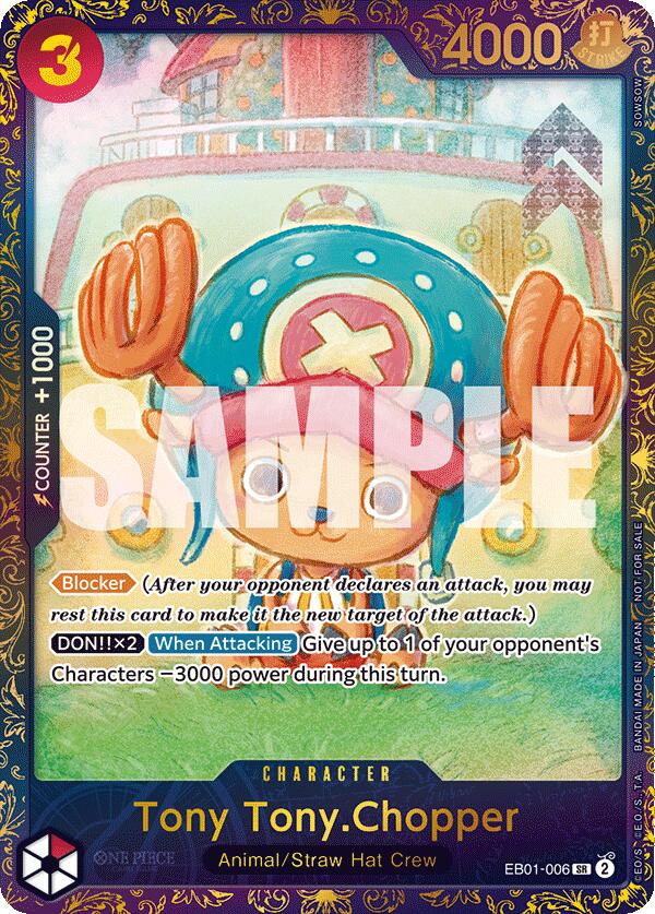 Tony Tony.Chopper (Treasure Cup 2024) [One Piece Promotion Cards] | Cards and Coasters CA