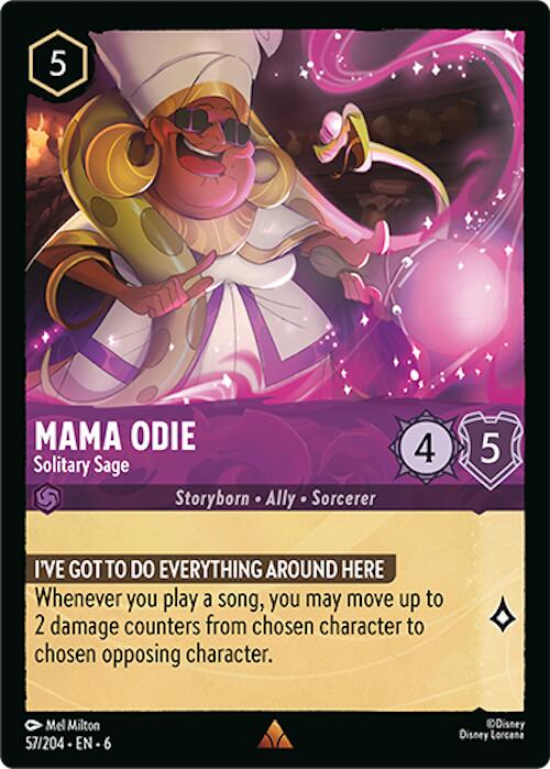 Mama Odie - Solitary Sage (57/204) [Azurite Sea] | Cards and Coasters CA