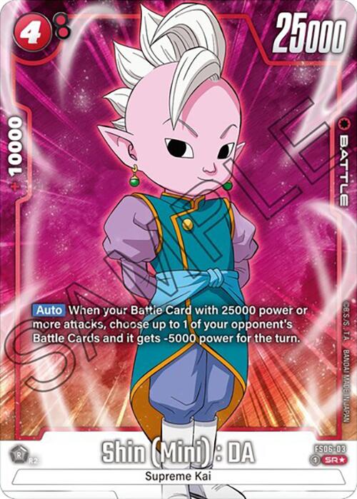 Shin (Mini) : DA (Bonus Pack Alternate Art) [Starter Deck: Son Goku (Mini)] | Cards and Coasters CA