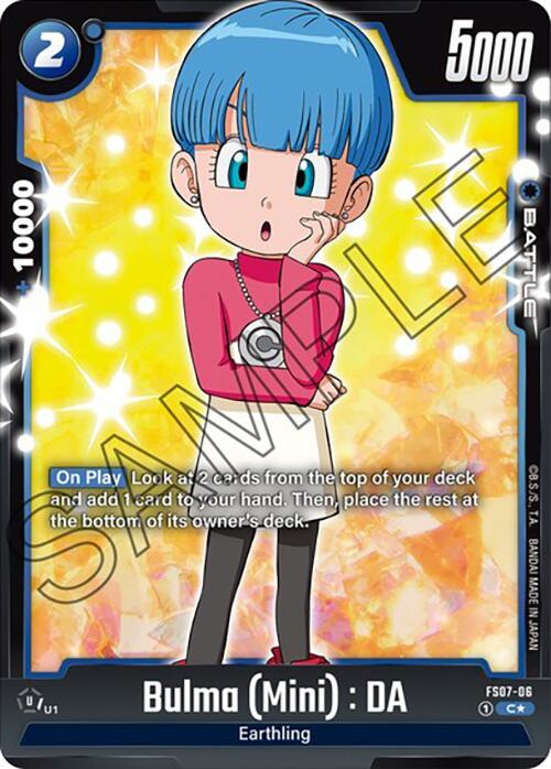 Bulma (Mini) : DA (Bonus Pack Alternate Art) [Starter Deck: Vegeta (Mini)] | Cards and Coasters CA