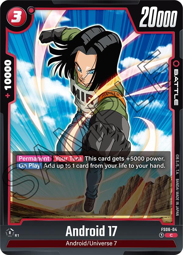 Android 17 [Starter Deck: Son Goku (Mini)] | Cards and Coasters CA