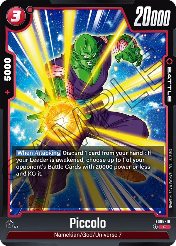 Piccolo [Starter Deck: Son Goku (Mini)] | Cards and Coasters CA