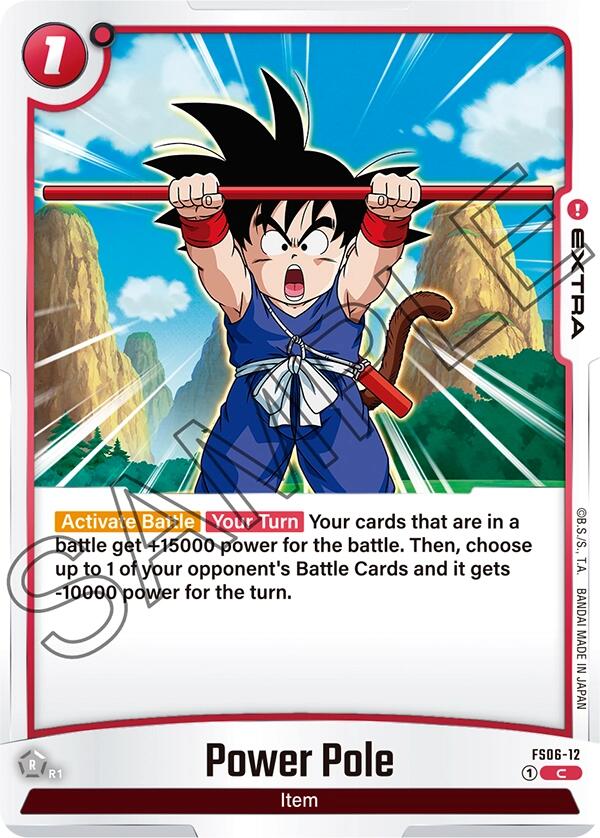 Power Pole [Starter Deck: Son Goku (Mini)] | Cards and Coasters CA