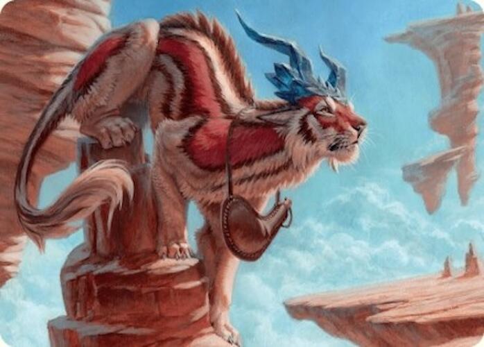 Felidar Savior Art Card (3/54) [Foundations Art Series] | Cards and Coasters CA