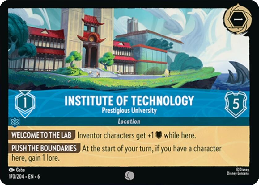 Institute of Technology - Prestigious University (170/204) [Azurite Sea] | Cards and Coasters CA