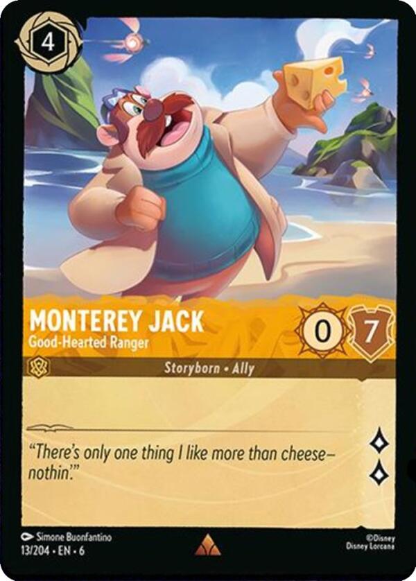 Monterey Jack - Good-Hearted Ranger (13/204) [Azurite Sea] | Cards and Coasters CA