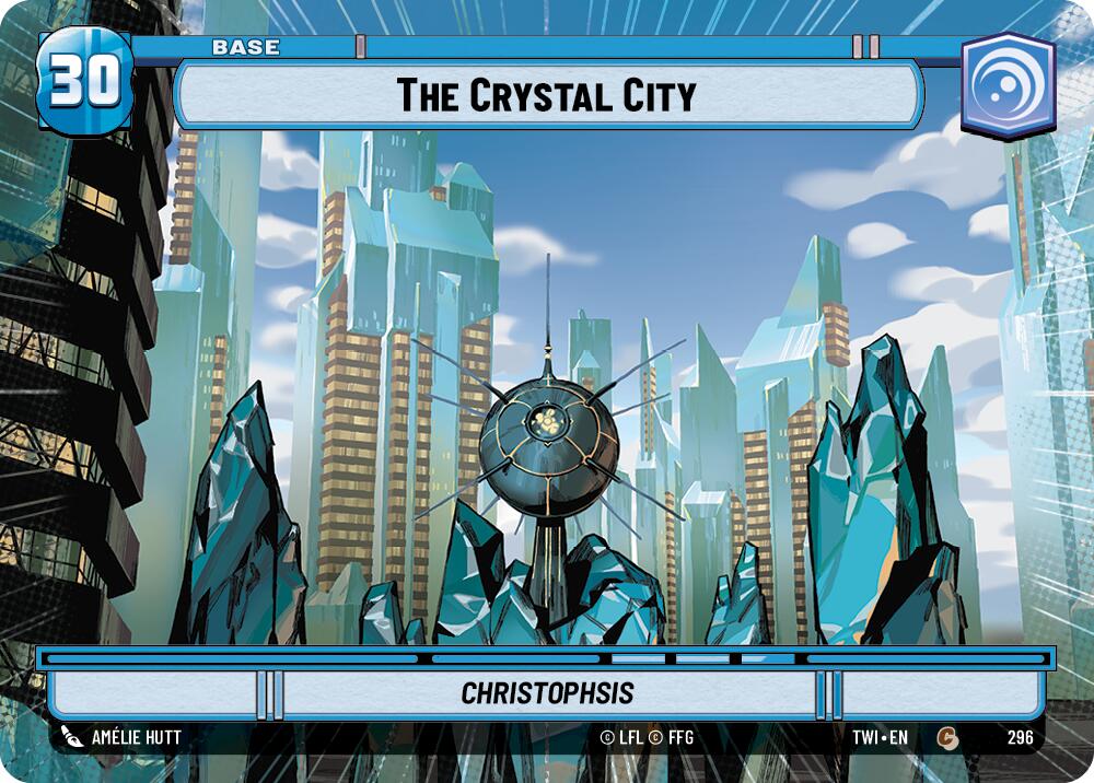 The Crystal City // Battle Droid (Hyperspace) (296 // T03) [Twilight of the Republic] | Cards and Coasters CA