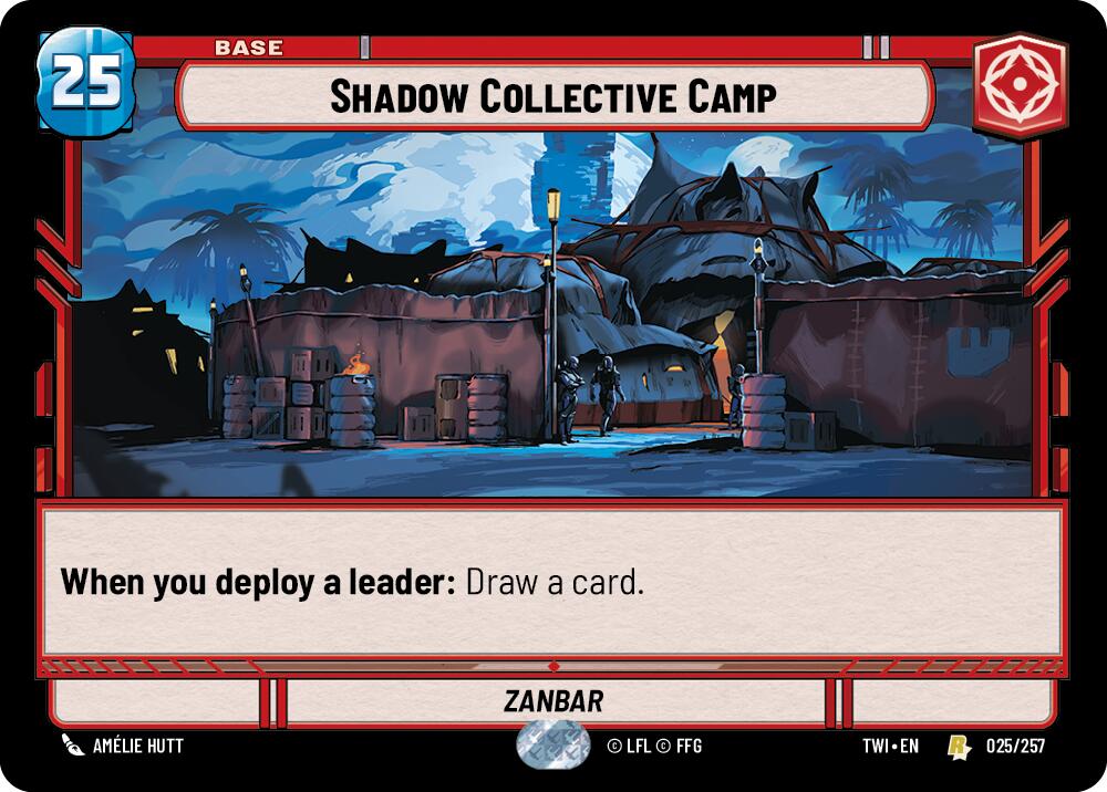 Shadow Collective Camp (025/257) [Twilight of the Republic] | Cards and Coasters CA