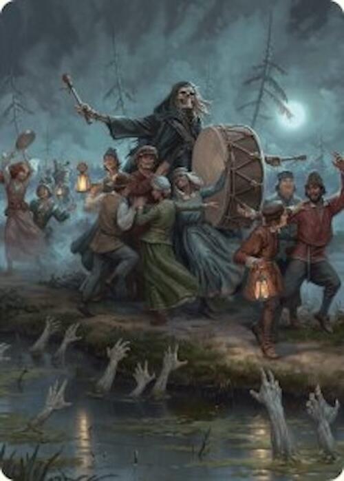 Blasphemous Edict Art Card (35/54) [Foundations Art Series] | Cards and Coasters CA