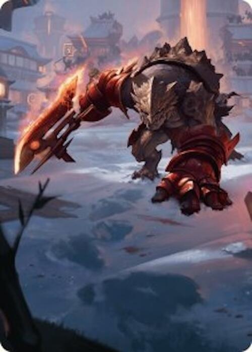 Searslicer Goblin Art Card (39/54) [Foundations Art Series] | Cards and Coasters CA