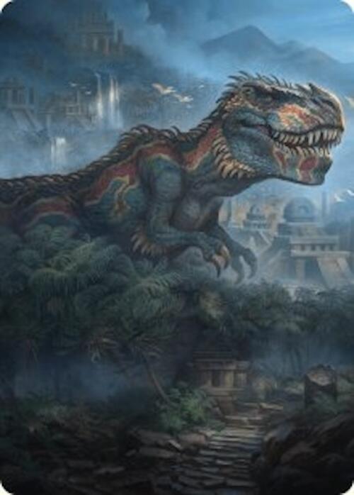 Ghalta, Primal Hunger Art Card (41/54) [Foundations Art Series] | Cards and Coasters CA