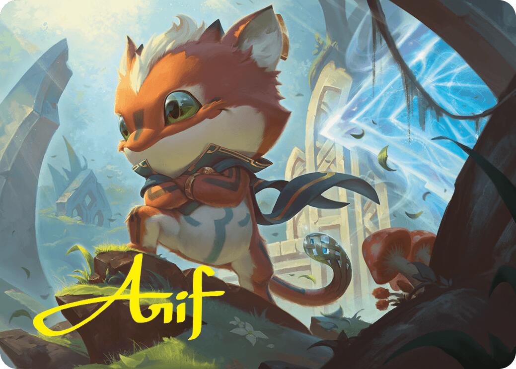 Loot, Exuberant Explorer Art Card (12/54) (Gold-Stamped Signature) [Foundations Art Series] | Cards and Coasters CA