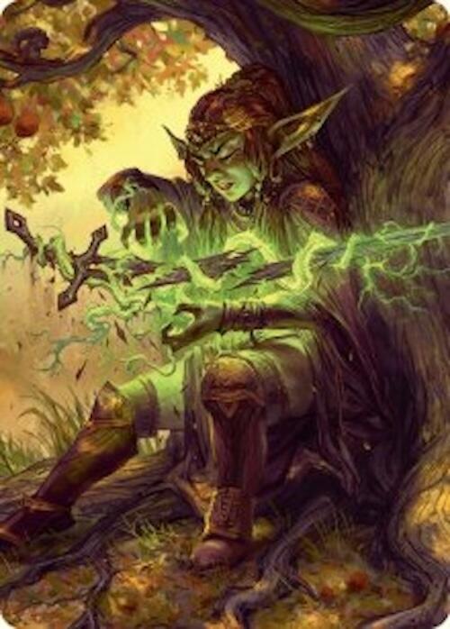 Reclamation Sage Art Card (45/54) [Foundations Art Series] | Cards and Coasters CA