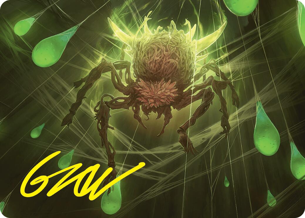 Spinner of Souls Art Card (13/54) (Gold-Stamped Signature) [Foundations Art Series] | Cards and Coasters CA