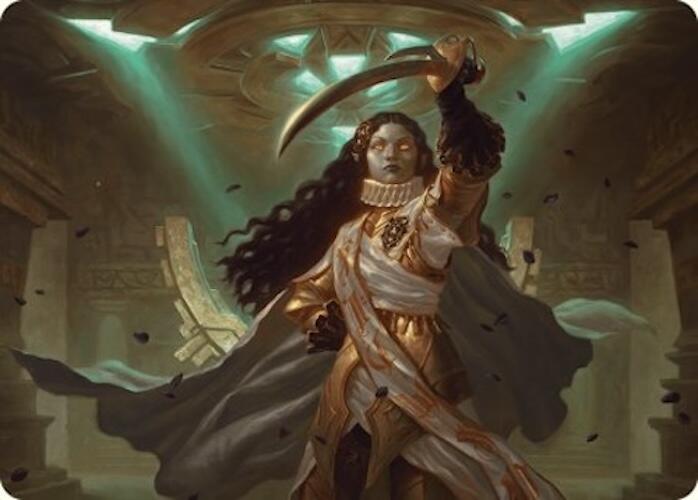 Elenda, Saint of Dusk Art Card (15/54) [Foundations Art Series] | Cards and Coasters CA