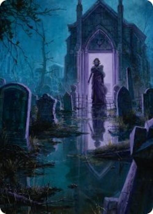 Swamp Art Card (23/54) [Foundations Art Series] | Cards and Coasters CA