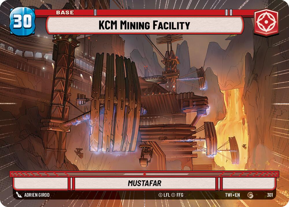 KCM Mining Facility // Battle Droid (301 // T03) (Hyperspace) (301 // T03) [Twilight of the Republic] | Cards and Coasters CA