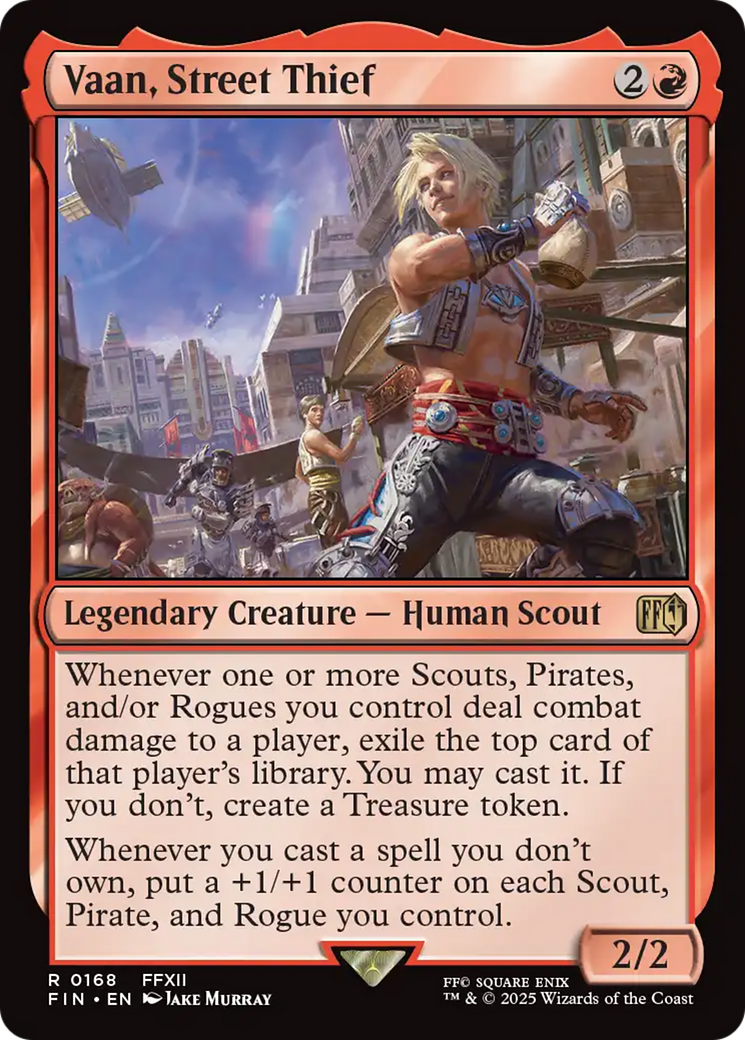 Vaan, Street Thief [FINAL FANTASY] | Cards and Coasters CA