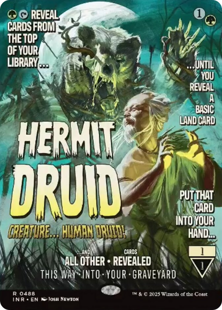 Hermit Druid (Showcase) [Innistrad Remastered] | Cards and Coasters CA