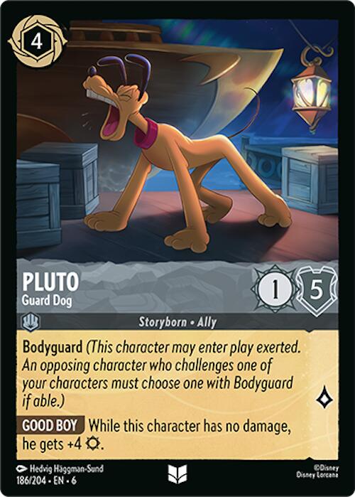 Pluto - Guard Dog (186/204) [Azurite Sea] | Cards and Coasters CA