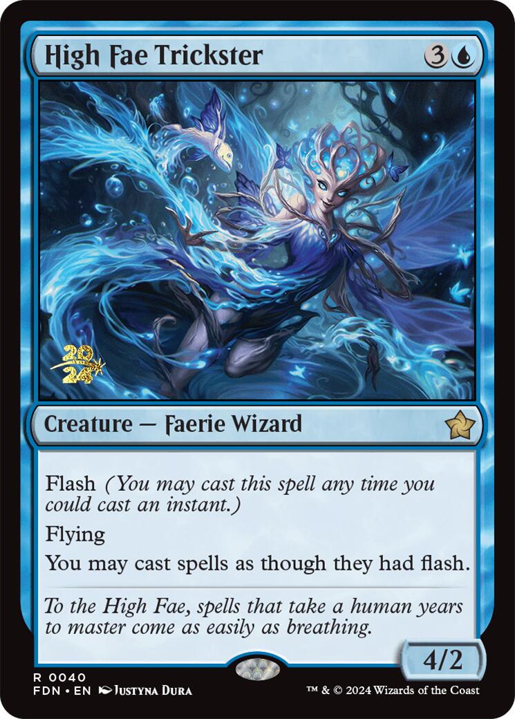 High Fae Trickster [Foundations Prerelease Promos] | Cards and Coasters CA