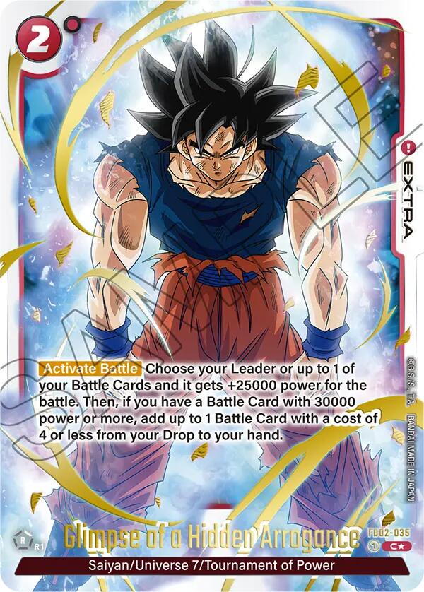 Glimpse of a Hidden Arrogance [Fusion World Promotion Cards] | Cards and Coasters CA