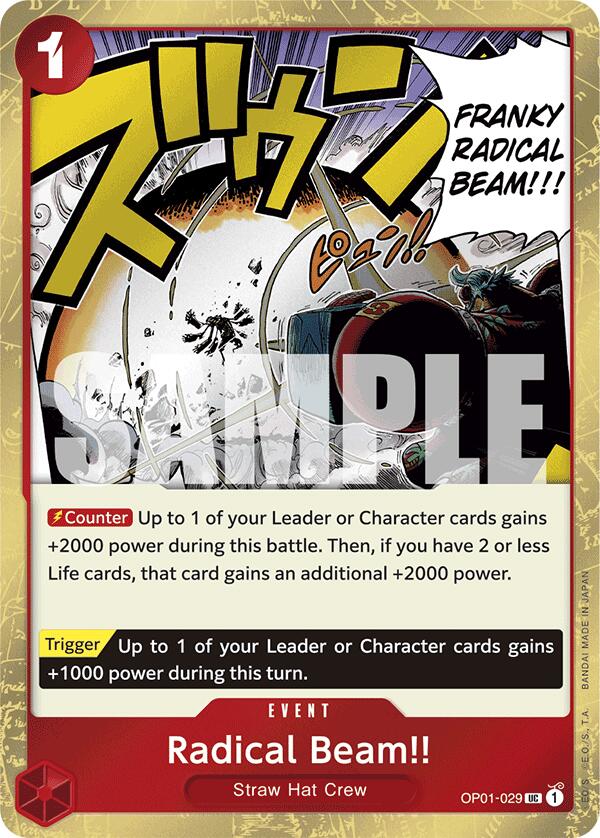 Radical Beam!! (Jolly Roger Foil) [Premium Booster -The Best-] | Cards and Coasters CA