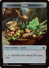 Food // Treasure Double-Sided Token [Foundations Tokens] | Cards and Coasters CA