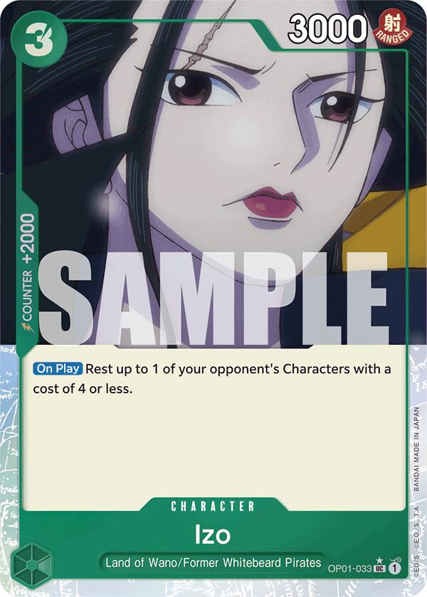 Izo (OP01-033) (Extended Art) [Premium Booster -The Best-] | Cards and Coasters CA