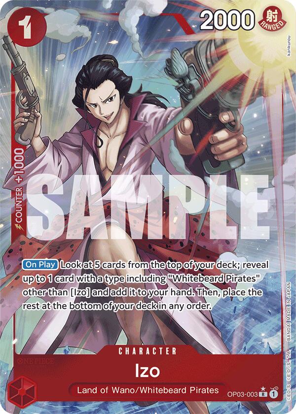 Izo (OP03-003) (Full Art) [Premium Booster -The Best-] | Cards and Coasters CA