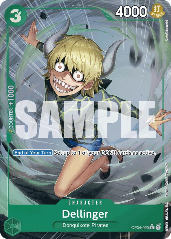 Dellinger (Full Art) [Premium Booster -The Best-] | Cards and Coasters CA