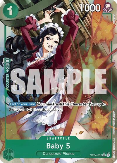 Baby 5 (OP04-032) (Full Art) [Premium Booster -The Best-] | Cards and Coasters CA