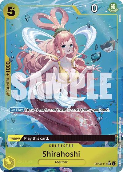 Shirahoshi (OP03-116) (Full Art) [Premium Booster -The Best-] | Cards and Coasters CA