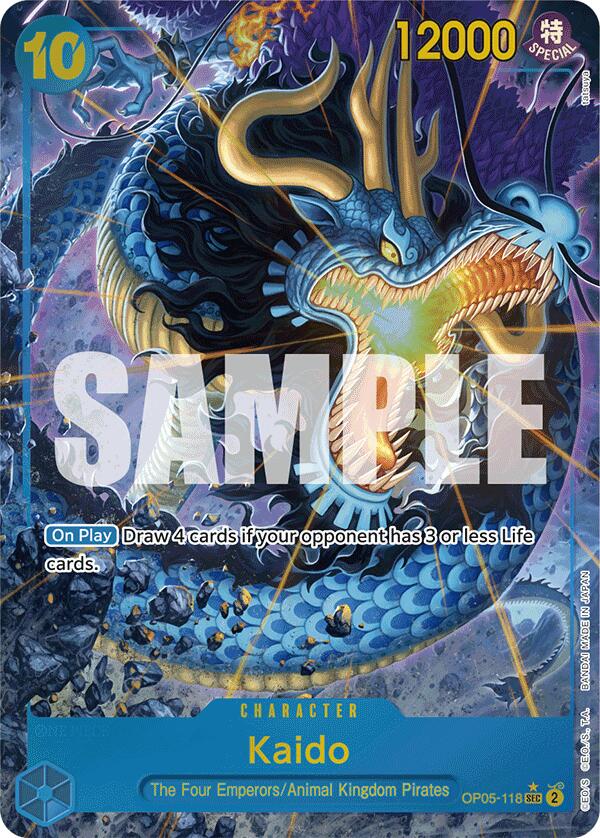 Kaido (OP05-118) (Alternate Art) [Premium Booster -The Best-] | Cards and Coasters CA