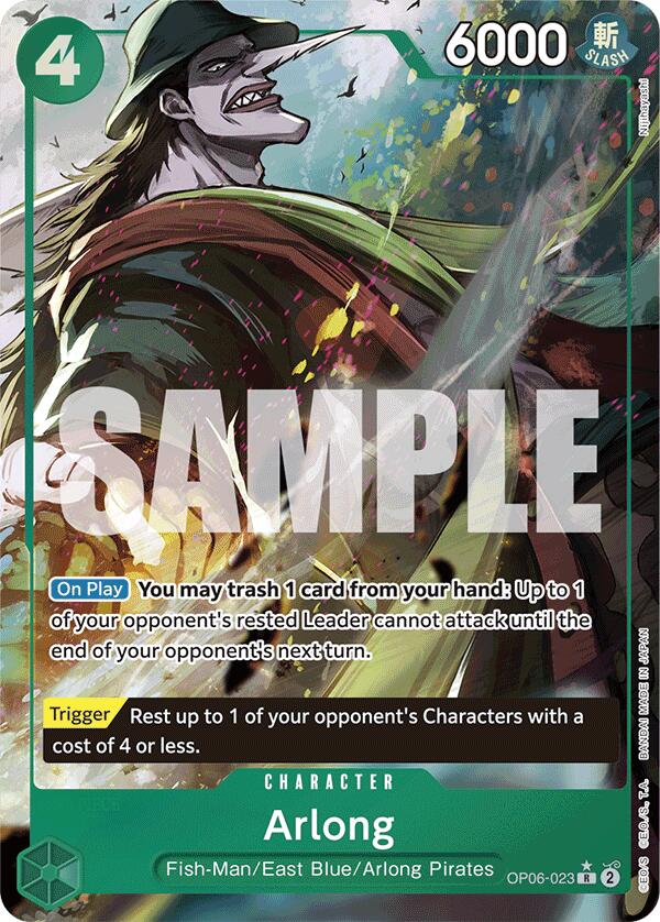 Arlong (Full Art) [Premium Booster -The Best-] | Cards and Coasters CA