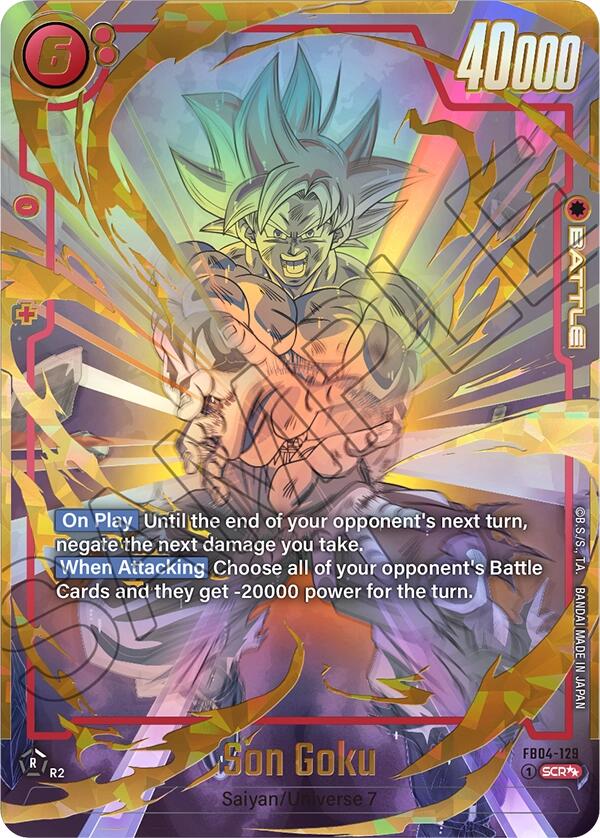 Son Goku (FB04-129) (Super Alternate Art) [Ultra Limit] | Cards and Coasters CA