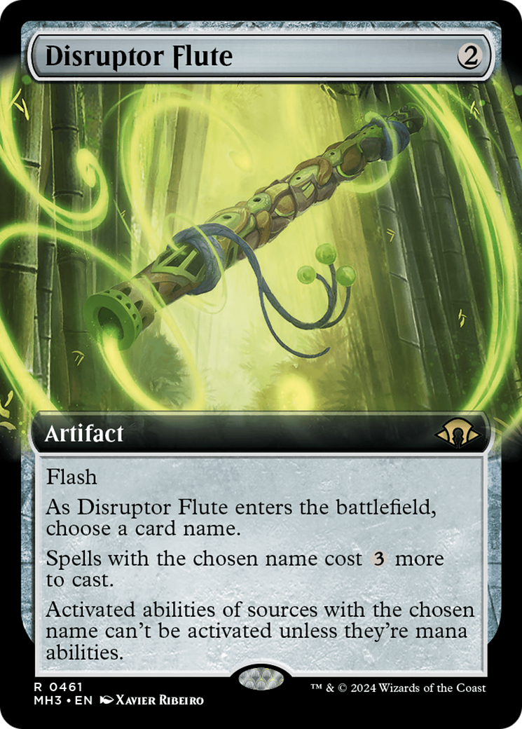 Disruptor Flute (Extended Art) [Modern Horizons 3] | Cards and Coasters CA