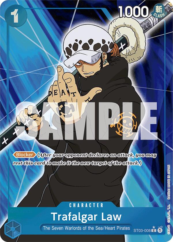 Trafalgar Law (ST03-008) (Full Art) [Premium Booster -The Best-] | Cards and Coasters CA