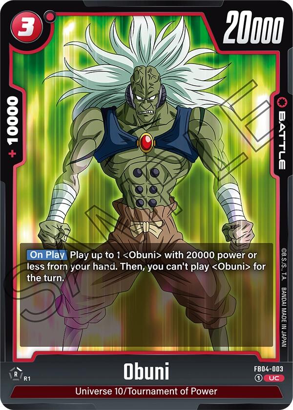 Obuni [Ultra Limit] | Cards and Coasters CA