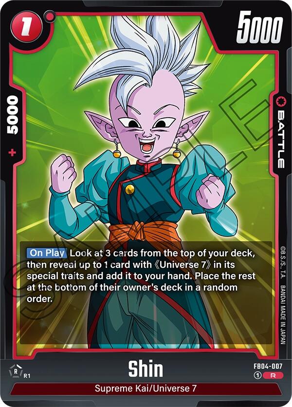 Shin (FB04-007) [Ultra Limit] | Cards and Coasters CA