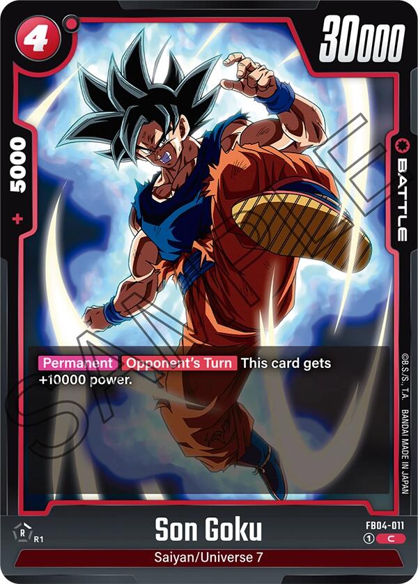 Son Goku (FB04-011) [Ultra Limit] | Cards and Coasters CA