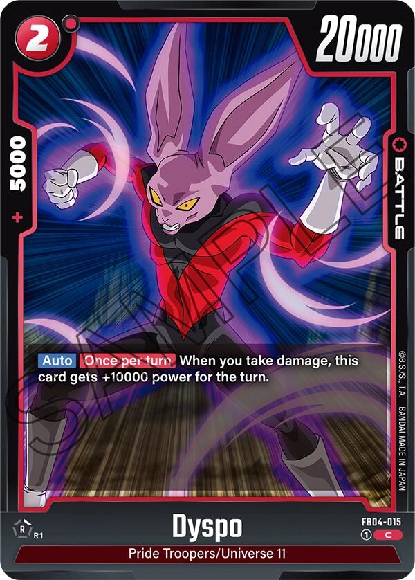 Dyspo [Ultra Limit] | Cards and Coasters CA