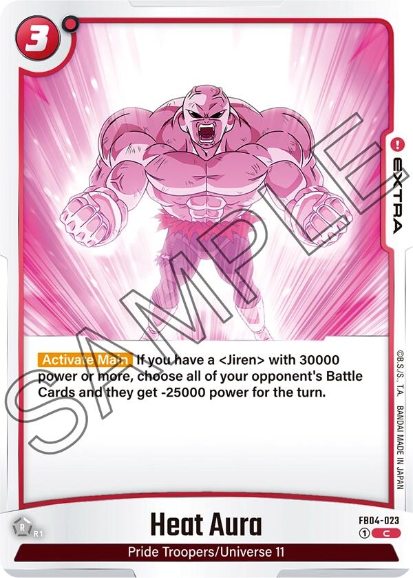 Heat Aura [Ultra Limit] | Cards and Coasters CA