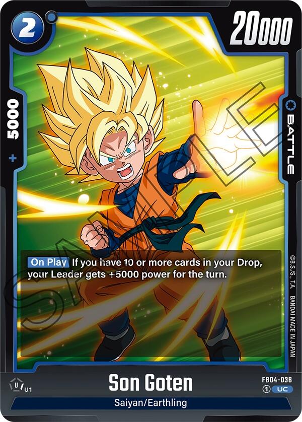 Son Goten [Ultra Limit] | Cards and Coasters CA